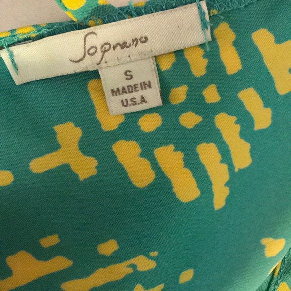 Green and yellow soprano tank - Picture 4 of 4